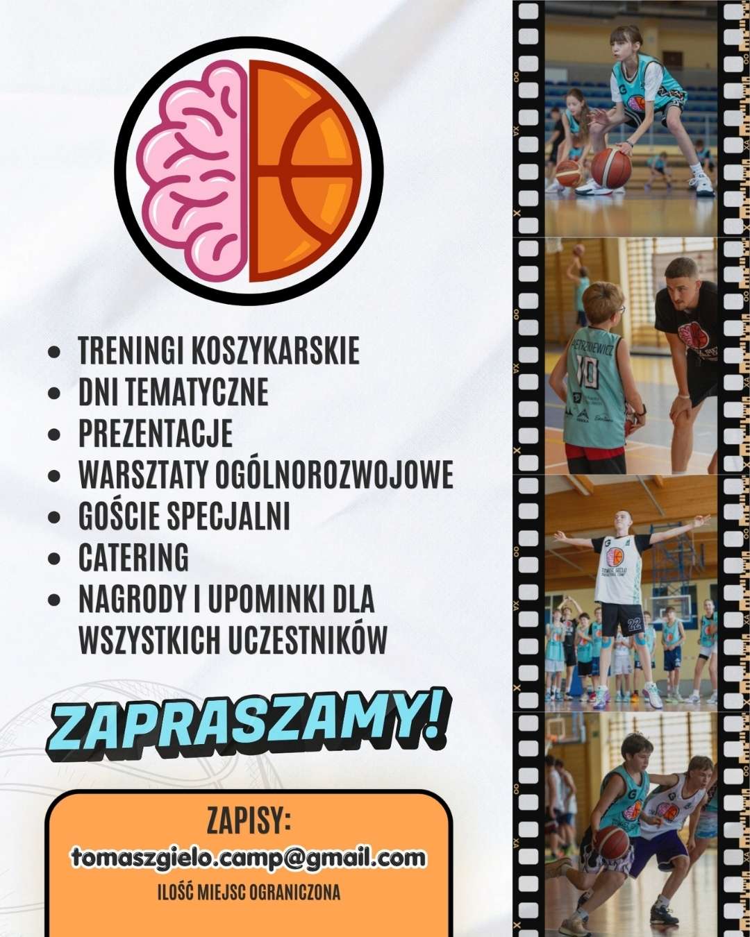 Tomasz Gielo Basketball Camp 2026 w Mierzynie