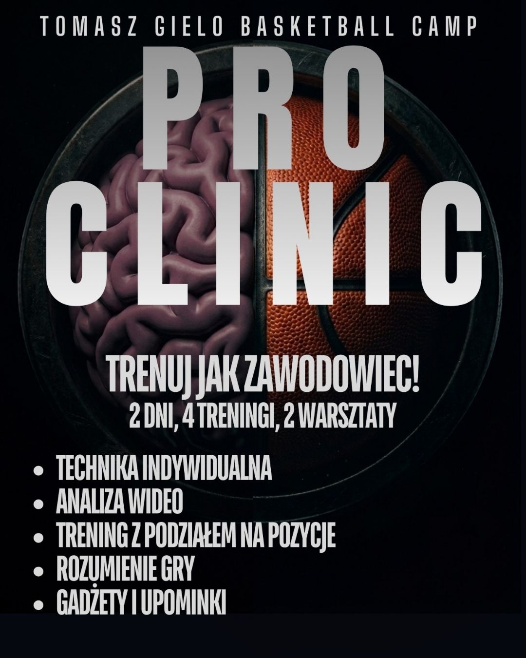 Tomasz Gielo Pro Clinic 2026 w Mierzynie