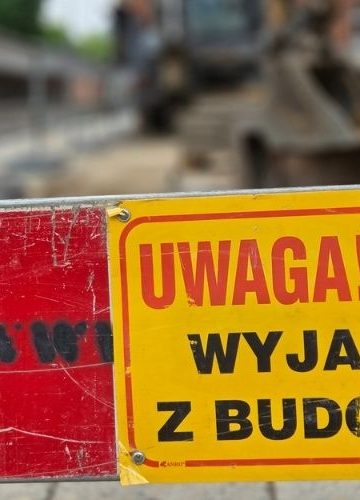 Utrudnienia przy ul. Jagiełły w Szczecinie