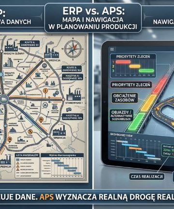 Dlaczego system ERP nie nadaje się do planowania produkcji?