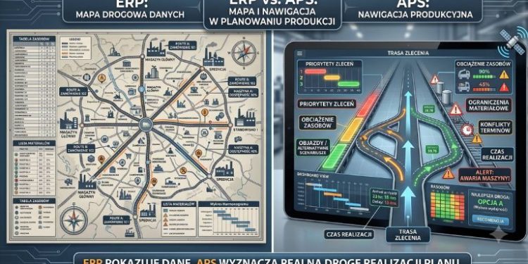 Dlaczego system ERP nie nadaje się do planowania produkcji?