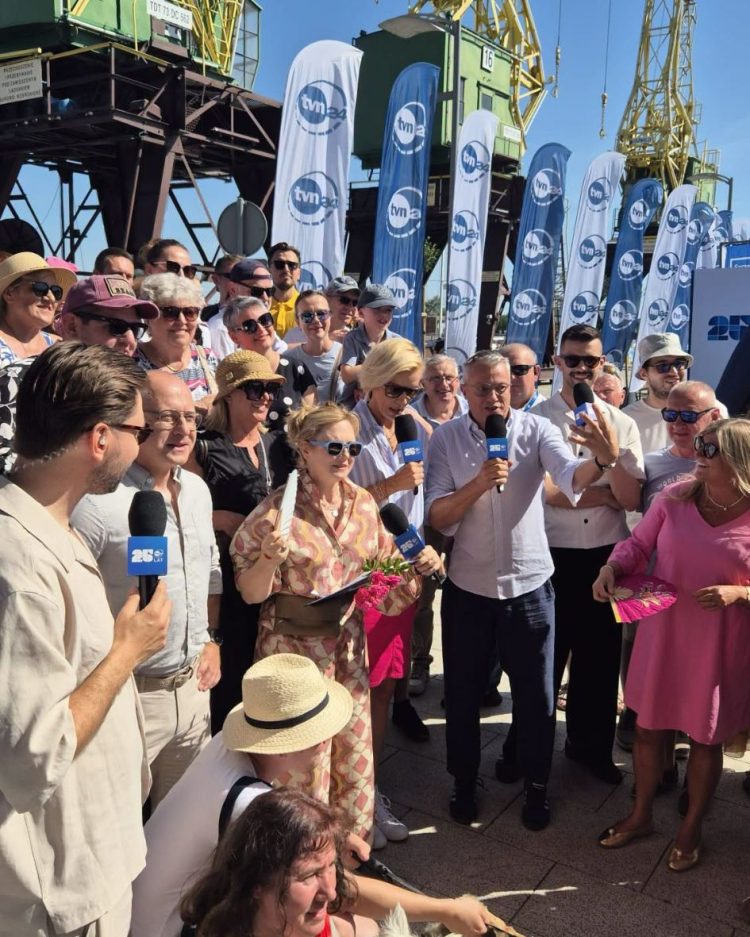 TVN24 w Szczecinie - Łasztownia