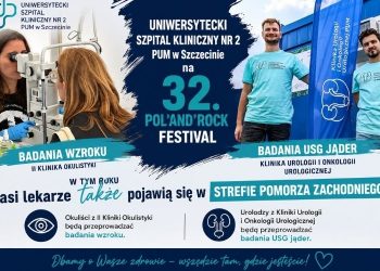Bezpłatne badania na Pol’And’Rock Festival. Lekarze z PUM Szczecin zbadają uczestników