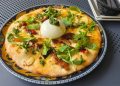 Burrata na włoskim placku