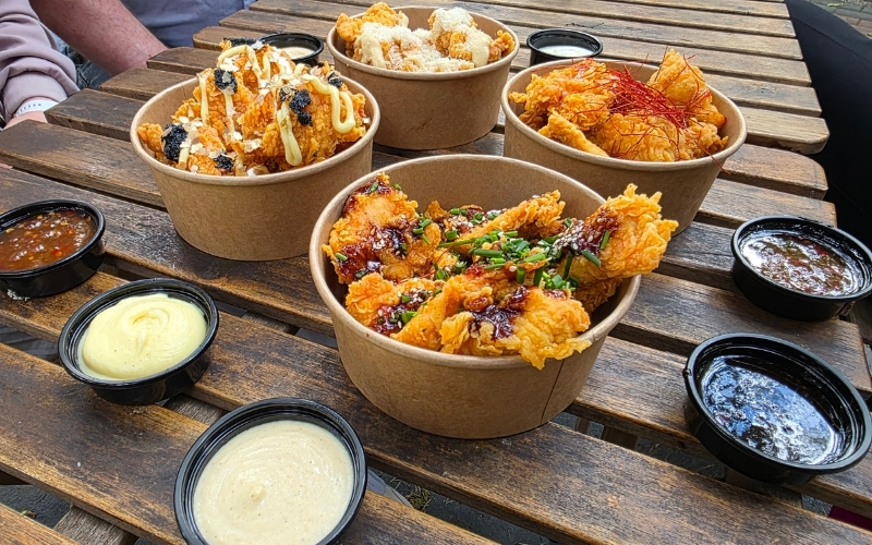 Crunch & Dip Szczecin – street food w Ogrodach Śródmieście