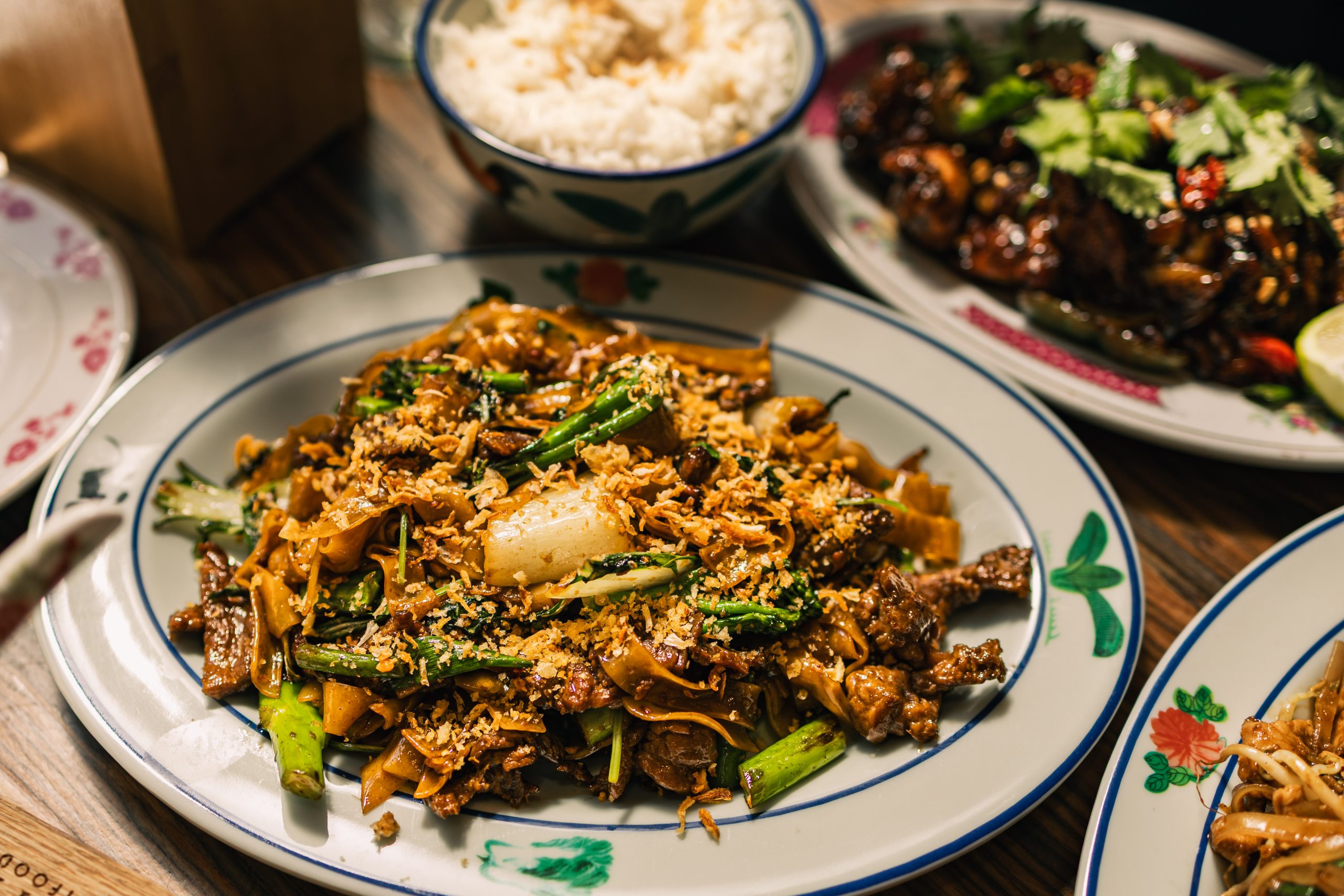 Pad Kee Mao z wołowiną
