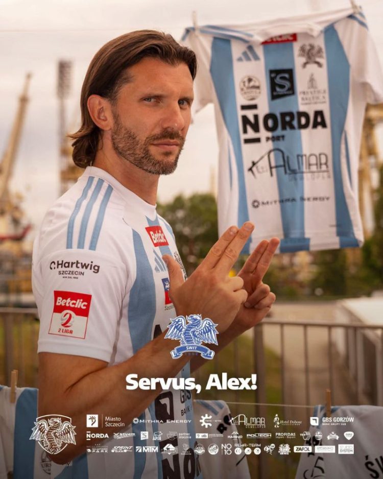 Alex Gorgon nowym zawodnikiem Świtu Szczecin