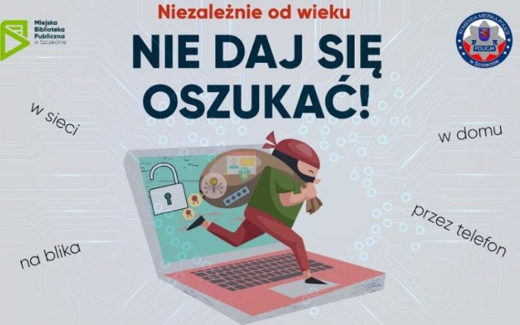 Nie daj się oszukać w sieci. Bezpłatne spotkanie z policją w Szczecinie