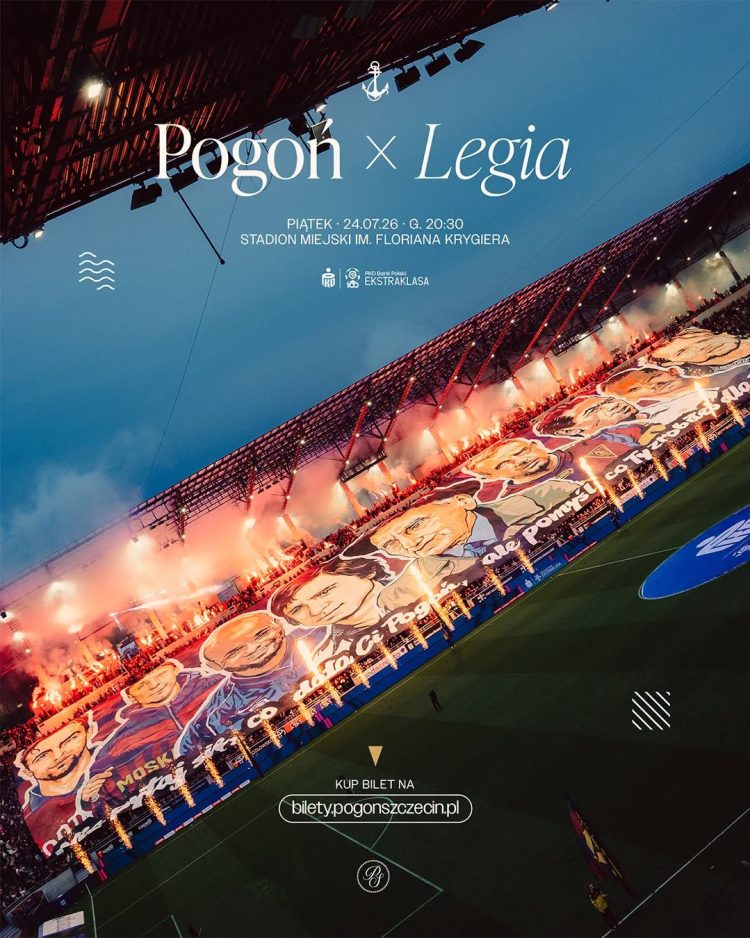 Pogoń Legia - pierwszy mecz (bilety)