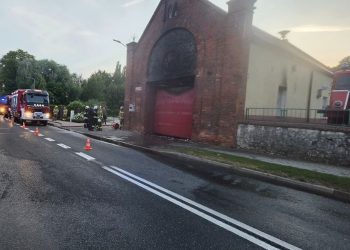 Pożar remizy OSP Witnica. Strażacy stracili budynek i jedyny wóz bojowy