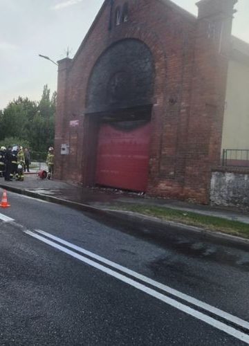 Pożar remizy OSP Witnica. Strażacy stracili budynek i jedyny wóz bojowy