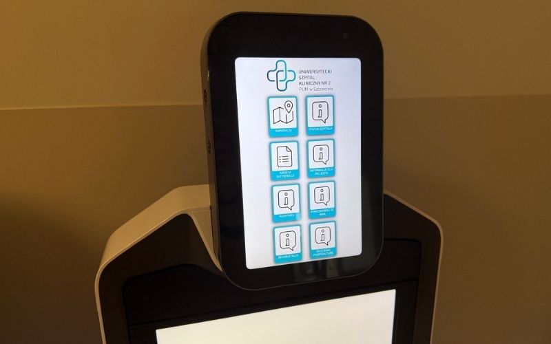 Roboty pielęgniarskie w szpitalu PUM w Szczecinie. Pomogą pacjentom po zabiegach