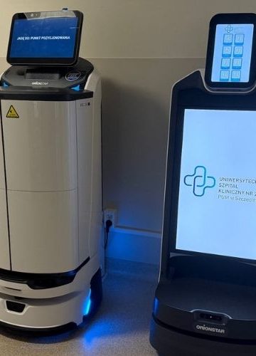 Roboty pielęgniarskie w szpitalu PUM w Szczecinie. Pomogą pacjentom po zabiegach