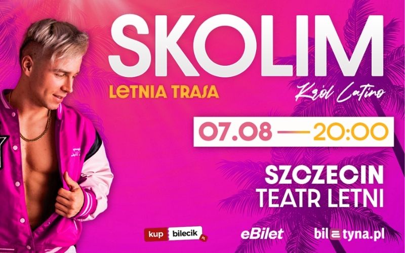 Skolim wystąpi w Szczecinie. Koncert „Króla Latino” w Teatrze Letnim