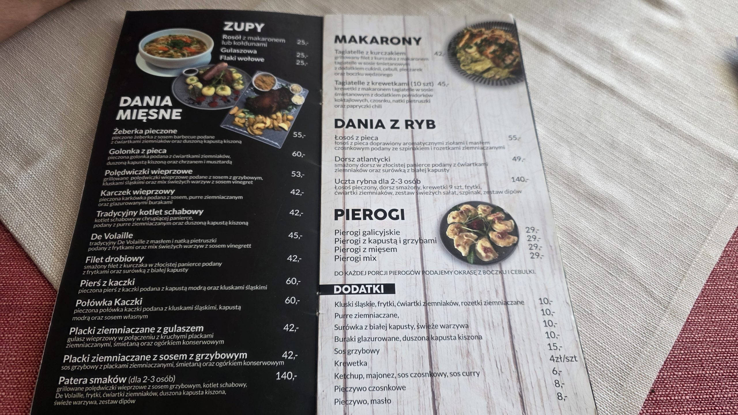 Poglądowe menu