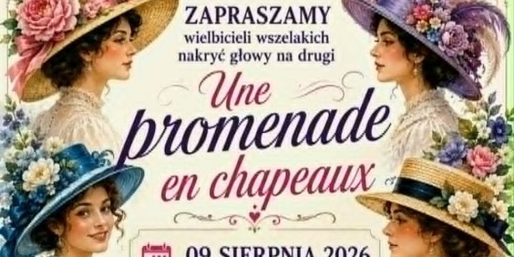 Spacer w kapeluszach w Szczecinie. Une promenade en chapeaux przejdzie od Wałów Chrobrego do Zamku