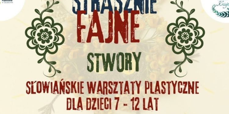 Strasznie fajne stwory! Kreatywne warsztaty dla dzieci w Szczecinie