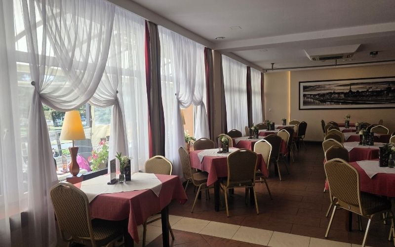 Wnętrze Cafe Uśmiech