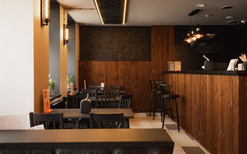 Wnętrze restauracji