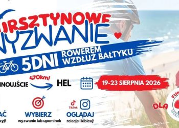 Bursztynowe wyzwanie wystartowało ze Świnoujścia - jadą wzdłuż Baltyku by pomóc dzieciom