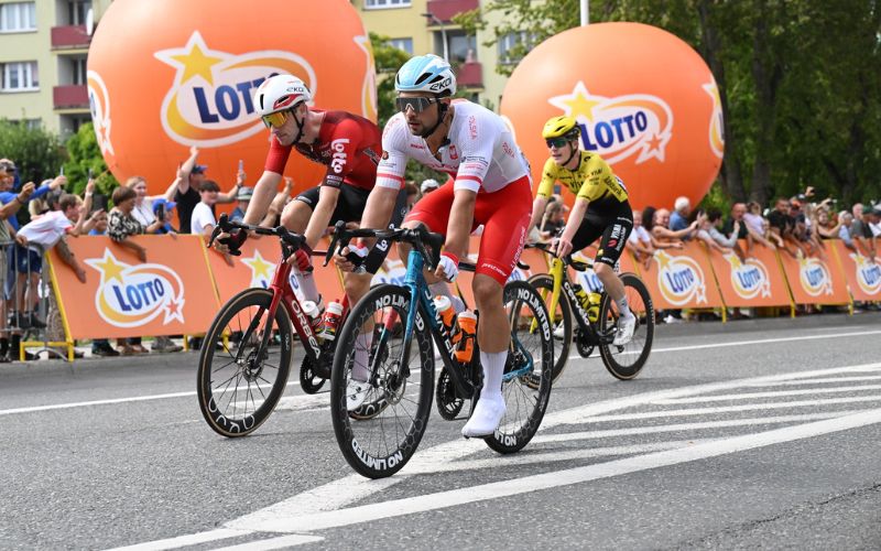 Kolarze Tour de Pologne w Szczecinie
