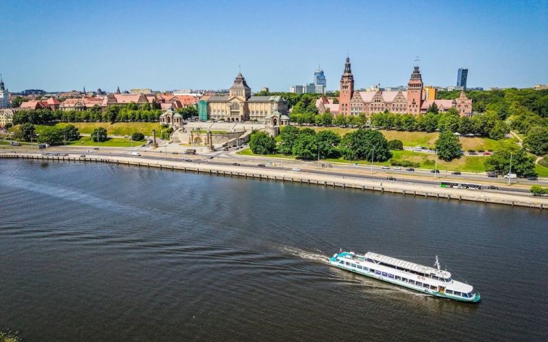 Odra i Wały Chrobrego w Szczecinie