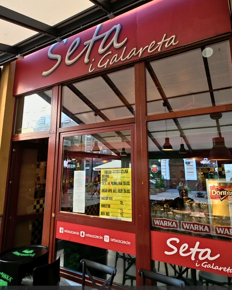 Seta i Galareta - kultowy już lokal w Szczecinie!