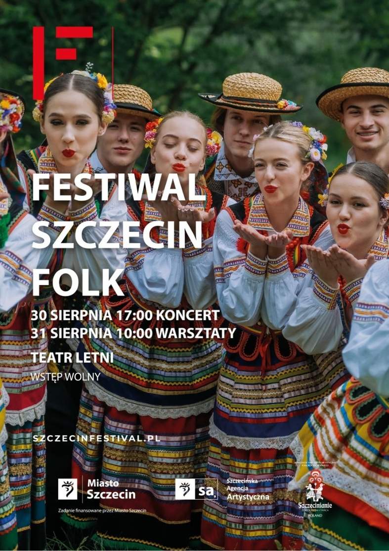 Szczecin Folk Festiwal - plakat wydarzenia
