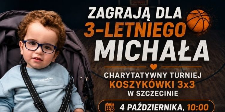 Zagrają dla 3-letniego Michała. Charytatywny turniej koszykówki 3×3 w Szczecinie