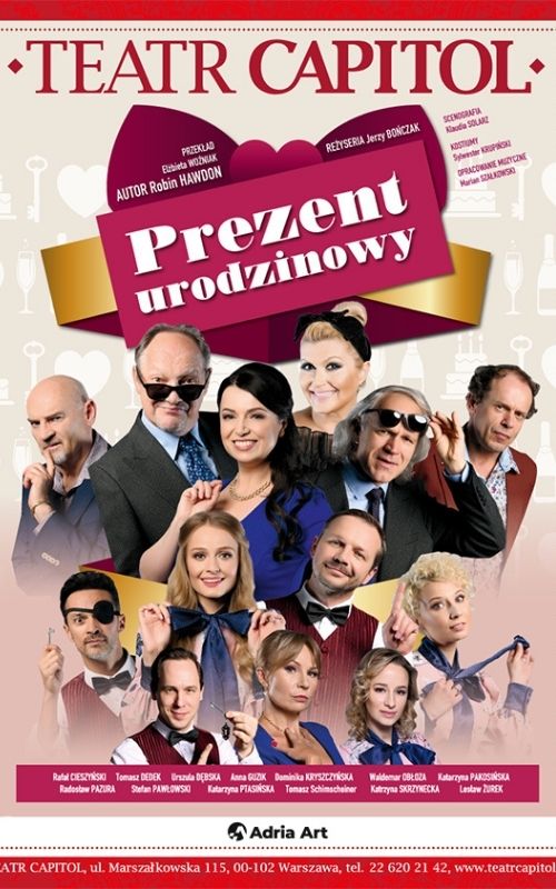 „Prezent urodzinowy” w Szczecinie 14 października 2026. Nieprzewidywalna komedia z gwiazdami