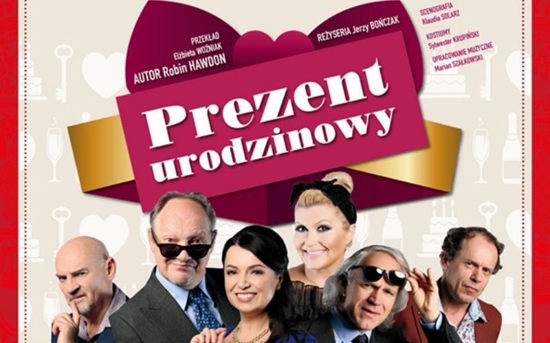 „Prezent urodzinowy” w Szczecinie 14 października 2026. Nieprzewidywalna komedia z gwiazdami