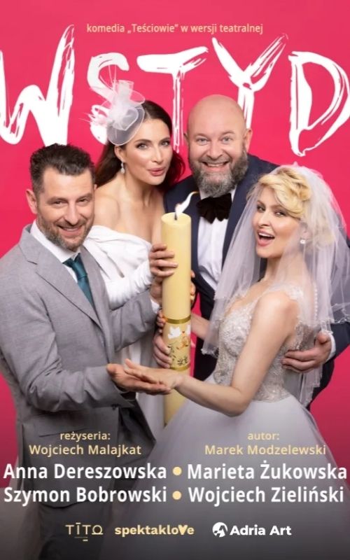 „Wstyd” w Szczecinie 17 października 2026. Komedia „Teściowie” w wersji teatralnej