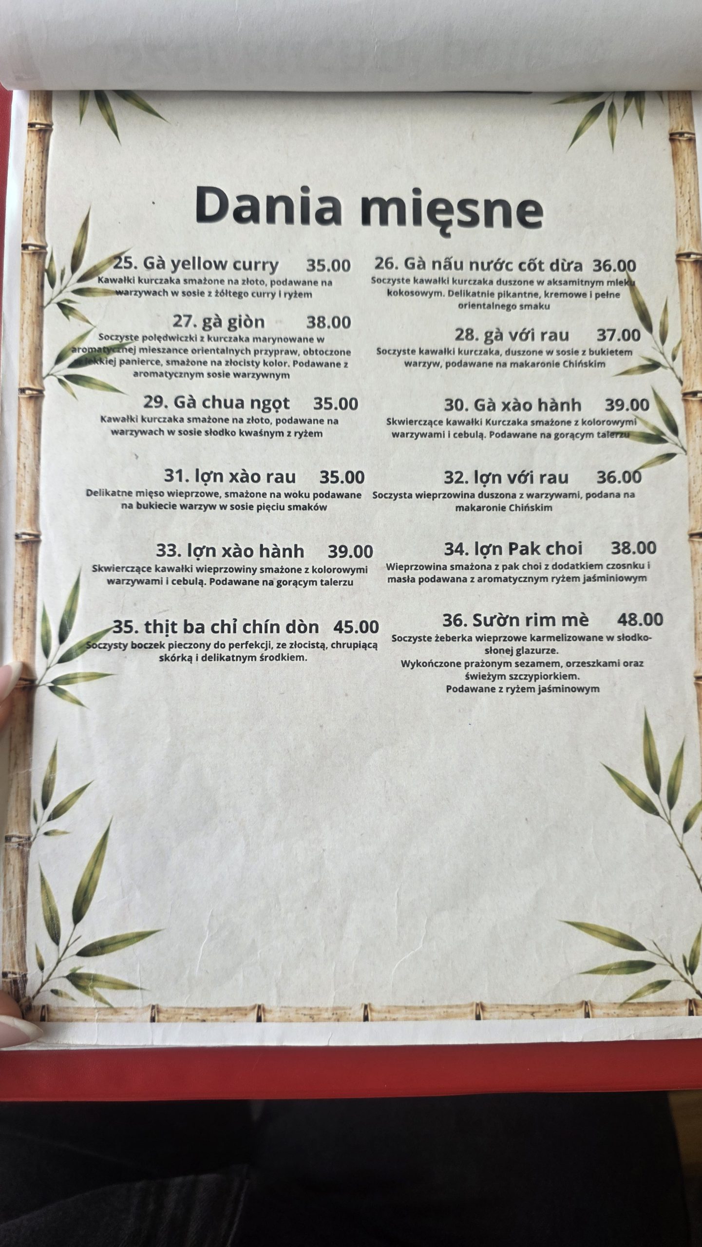 Menu poglądowe