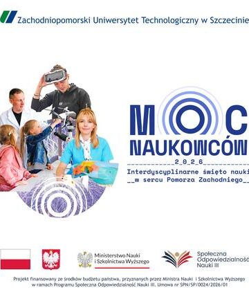 Moc Naukowców 2026 w Szczecinie – grafika wydarzenia ZUT