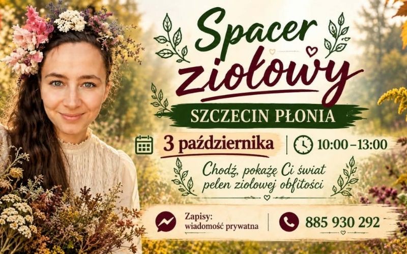 Spacer ziołowy w Szczecinie Płoni. Spotkanie z dzikimi roślinami już 3 października