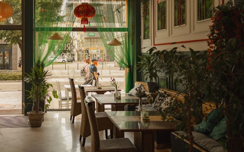 Wnętrze restauracji