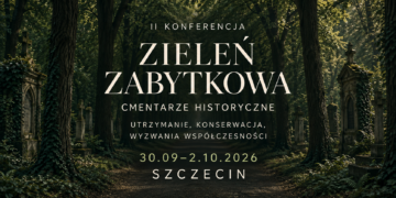 II Konferencja „Zieleń zabytkowa” w Szczecinie. 30 września-2 października 2026