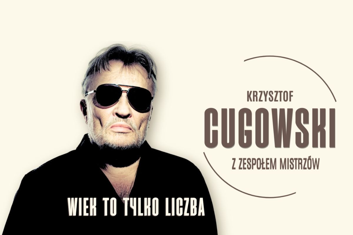 Krzysztof Cugowski – grafika trasy Wiek to tylko liczba