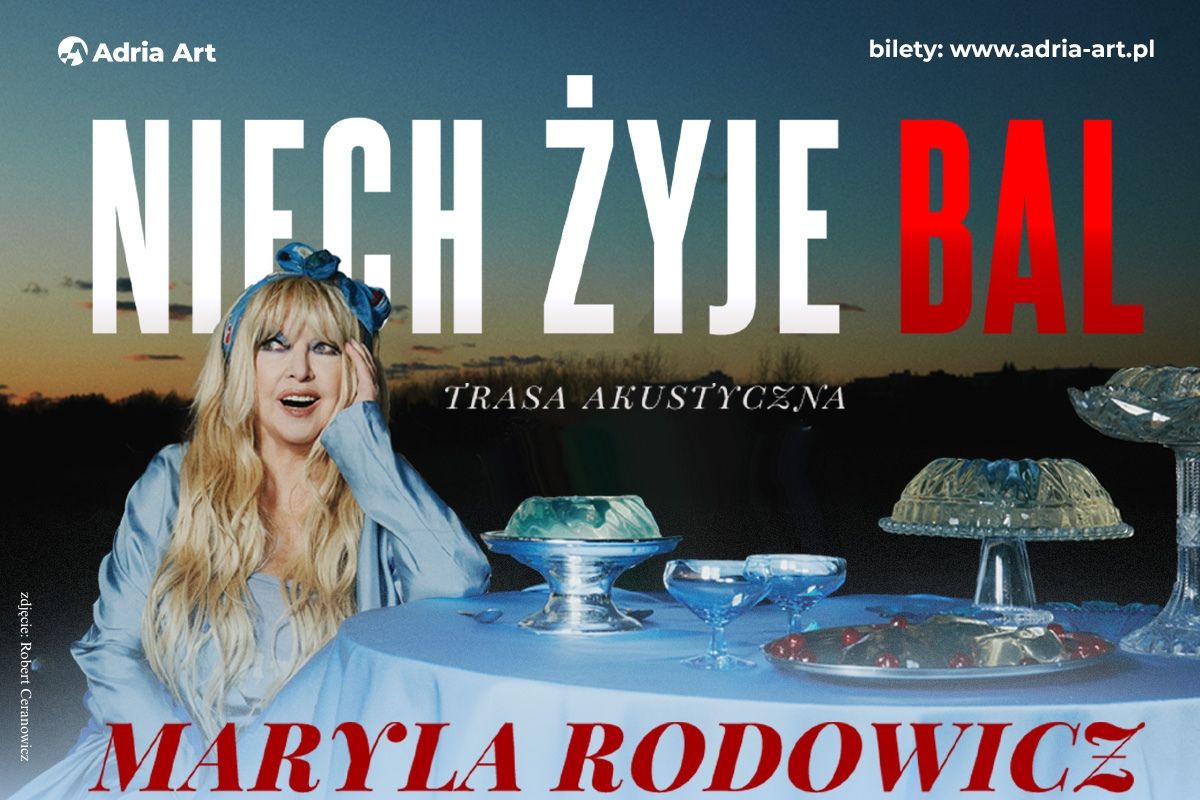 Maryla Rodowicz – grafika trasy Niech żyje bal