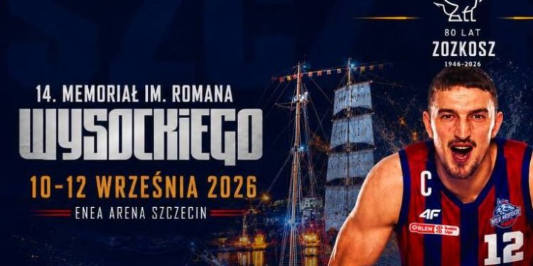 Memoriał Romana Wysockiego 10–12 września w Szczecinie. Zagrają King, Zastal i USK Praga