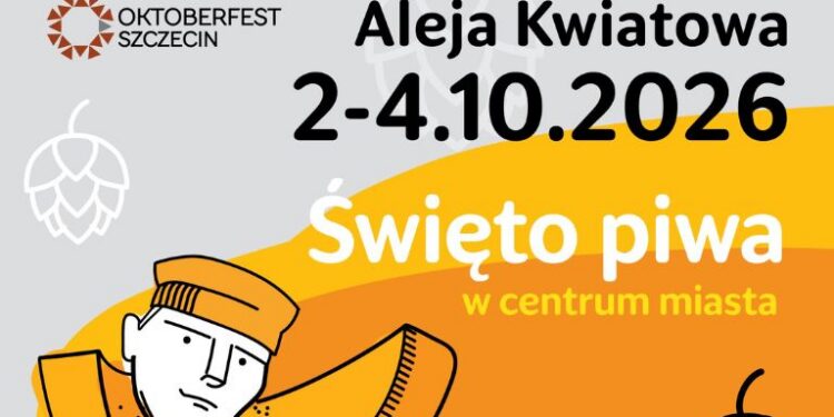 Oktoberfest Szczecin 2026. Program, browary, koncerty i atrakcje na Alei Kwiatowej