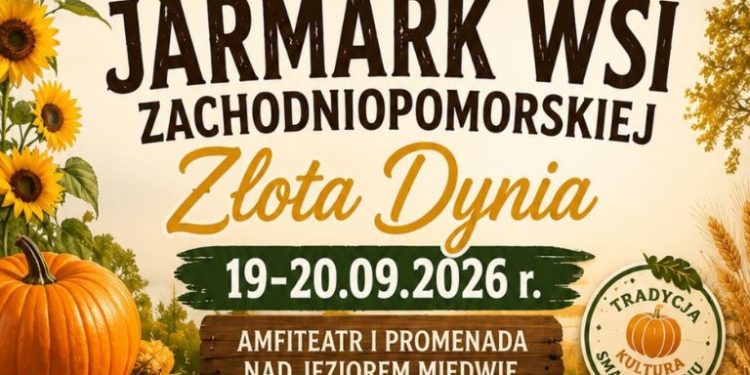 Złota Dynia 2026 nad Miedwiem. Dwa dni regionalnych smaków, rękodzieła i folkloru