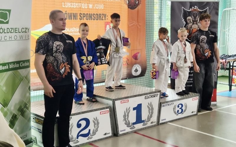 Akademia Judo Szczecin z 27 medalami w Kożuchowie. Pierwsze miejsce drużynowo