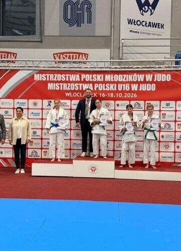 Iga Pietrasik mistrzynią Polski U16. Udany weekend Akademii Judo Szczecin