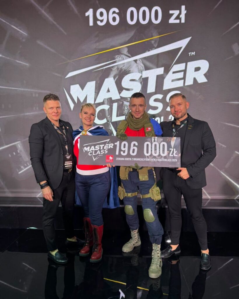 Liga Superbohaterów w Szczecinie - zebrana kwota podczas konferencji Master Class w Szczecinie