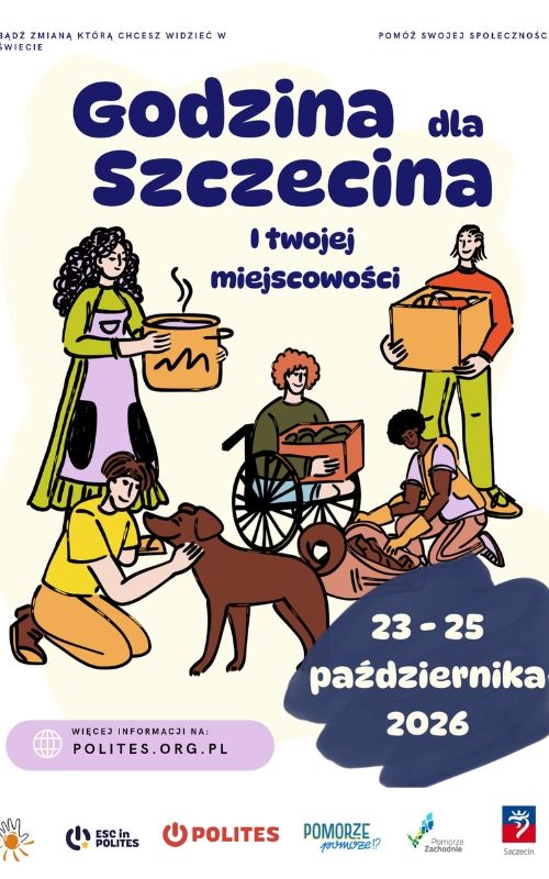 Masz godzinę? Zmień coś na lepsze! Rusza „Godzina dla Szczecina i Twojej miejscowości 2026”