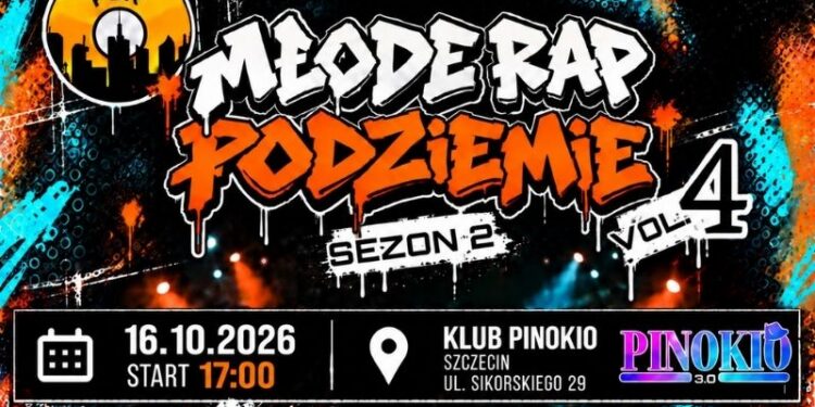 Młode Rap Podziemie w Szczecinie. Osiem składów w Pinokio 3.0