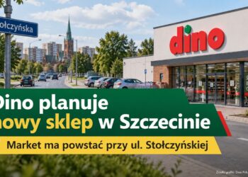 Dino planuje nowy sklep w Szczecinie. Market ma powstać przy ul. Stołczyńskiej