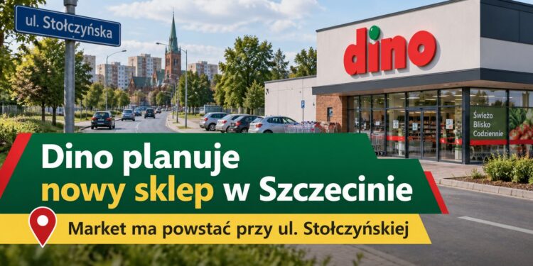 Dino planuje nowy sklep w Szczecinie. Market ma powstać przy ul. Stołczyńskiej