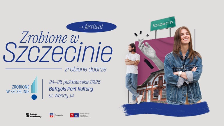 Zrobione w Szczecinie. Plakat wydarzenia